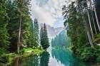 Quiet Mountain Lake Art Print