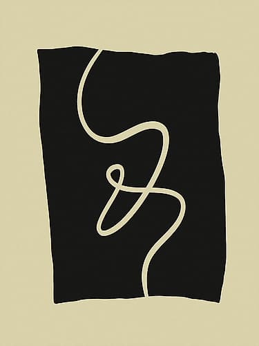 Beige Lines I Art Print