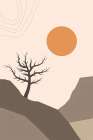 Dry Desert Lands II Art Print