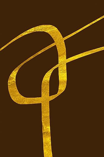 Golden Knot Art Print by Alpenglow Workshop