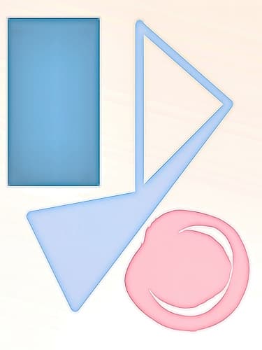 Shapes Askew Art Print by Alpenglow Workshop