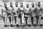 Carmen Miranda, Com o Bando da Lua, Los Angeles, 1942 Art Print