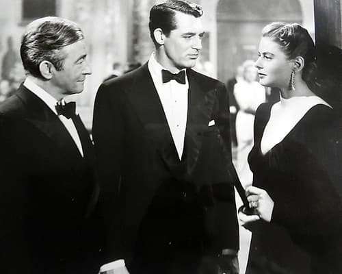 Claude Rains, Cary Grant, Ingrid Bergman, Notorious, 1946 Art Print