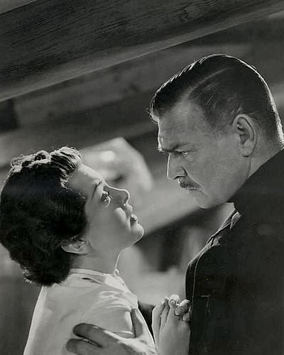 Lana Turner, Clark Gable, Betrayed, 1954 Art Print