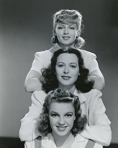 Lana Turner, Hedy Lamarr, Judy Garland, Ziegfield Girl, 1941 Photography Print