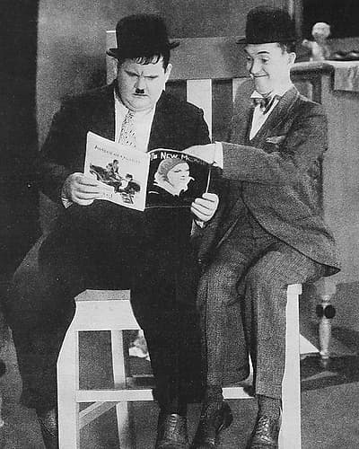 Laurel and Hardy Photography Print