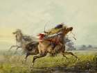Dodging an Arrow Vintage Print