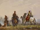 Expedition to Capture Wild Horses Art Print