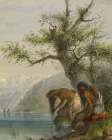 Indian Toilet Vintage Print