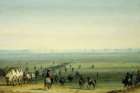 Prairie Scene, Mirage Art Print