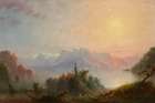 The Lake Her Bosom Expands to the Sky Landscape Print