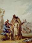 The Trappers Bride Vintage Print