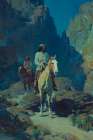 Moonlight in the Canyon Art Print