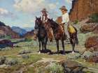 Wyoming Cattlemen Art Print