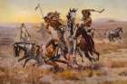 When Sioux and Blackfeet met Vintage Print
