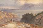 The Great Salt Lake of Utah Landscape Print