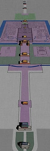 Gate Towers in Beijing Maps Print