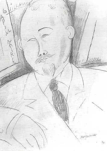 Guillaume Apollinaire 1915 Art Print