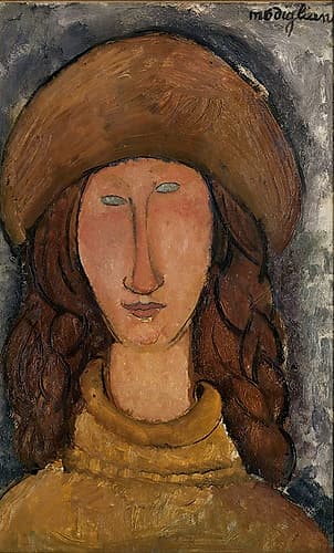 Jeanne Hebuterne 1918 Art Print
