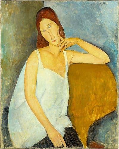 Jeanne Hebuterne 1919 Art Print