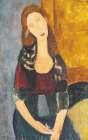Jeanne Hebuterne seated 1918 Art Print