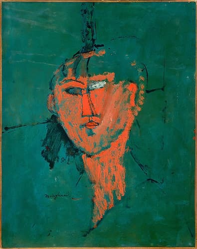 La Tete Rouge 1915 Art Print