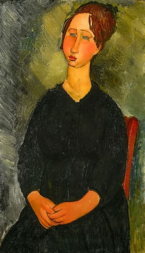 Little Servant Girl 1916 Art Print