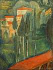Noon Landscape 1919 Art Print