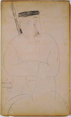 Portrait of Adolphe Basler European Print