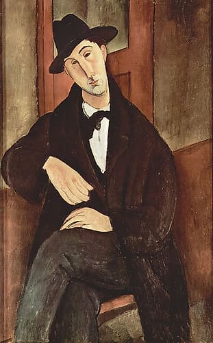 Portrait of Mario Varfogli 1919 European Print