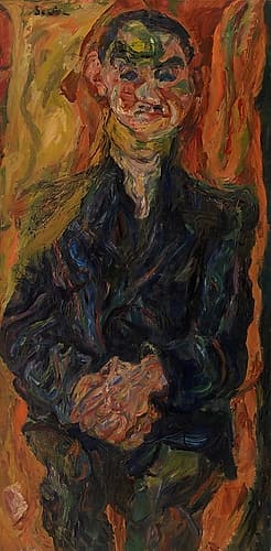 LHomme en Bleu 1921 European Print