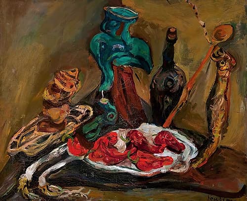 Fish, Peppers, Onions Art Print