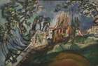Landscape of Montmartre Art Print