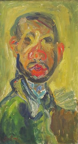 Self Portrait 1916 Art Print