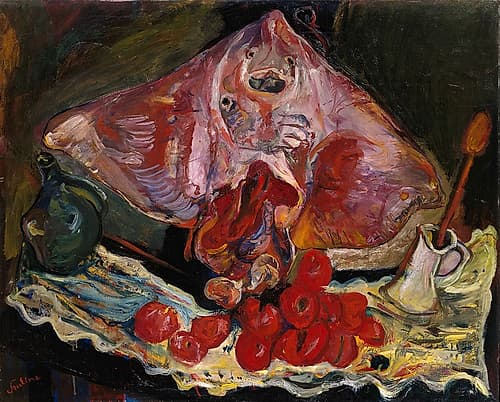 Still Life with Rayfish 1924 European Print