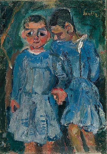 Deux Enfants European Print
