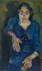 La Femme en Bleu 1919 Art Print