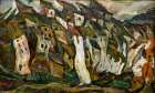 Les Maisons 1920 Art Print