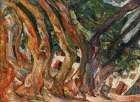 Les Platanes a Ceret 1920 Art Print