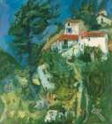 Paysage de Cagnes 1924 Art Print