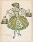 Shepherdess, for the Ballet Les Tentations de la Bergere 1923 Art Print