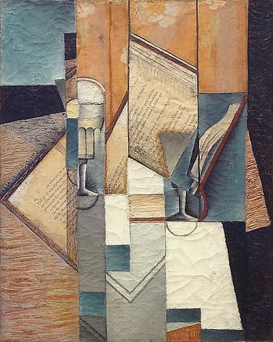 The Book 1913 Abstract Art Print