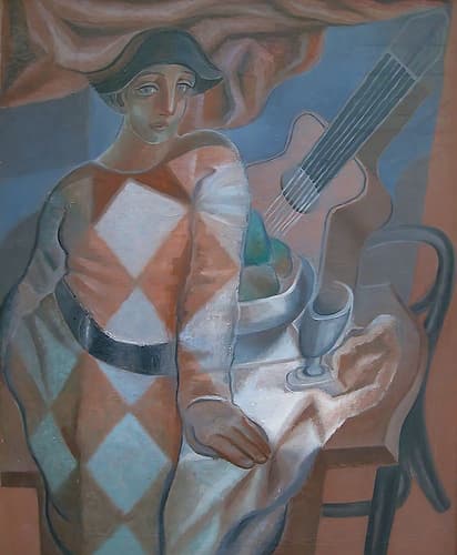 Harlequin 1924 European Print