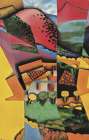 Landscape at Ceret 1913 Art Print