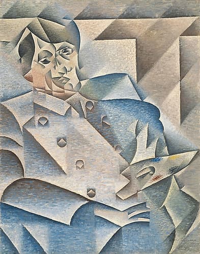 Portrait of Pablo Picasso 1912 Minimalist Print