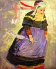 Breton Woman - 1904 Art Print