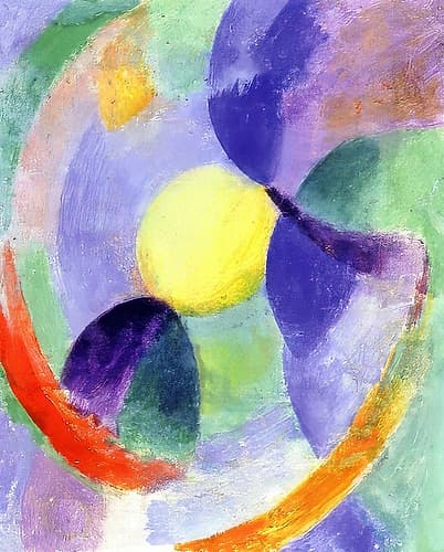 Circular Forms, Moon No. 3 - 1913 Abstract Art Print