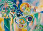 Colored Symphony - 1917 Art Print
