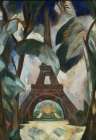 Eiffel tower - 1909 Art Print