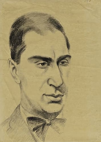 Portrait of Iliazd - 1922 Art Print